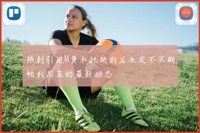 热刺引进M费和托纳利后决定不买断帕利尼亚的最新动态